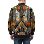 Bomber Jacket Art Deco Style