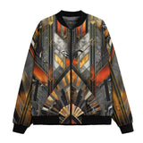 Bomber Jacket Art Deco Style