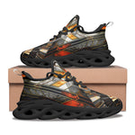 Sports Mesh Sneakers Art Deco Style