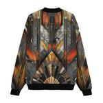 Bomber Jacket Art Deco Style