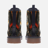 Leather Boots Art Deco Style