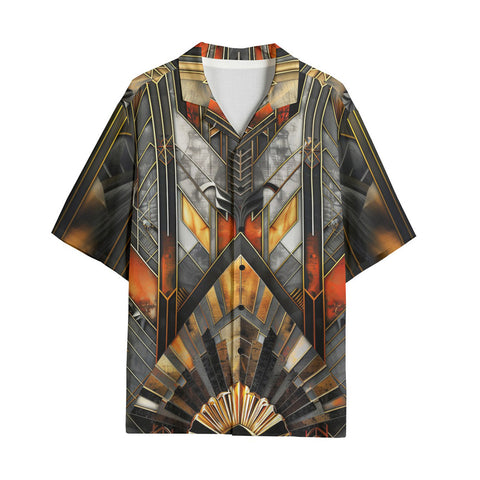 Hawaiian Shirt Art Deco Style