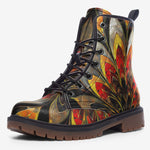 Leather Boots Stained Glass Art
