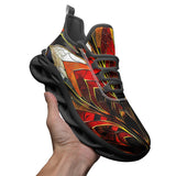 Sports Mesh Sneakers Stained Glass Art