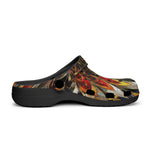 Classic Clogs Stained Glass Art