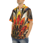 Hawaiian Shirt Stained Glass Art