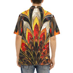 Hawaiian Shirt Stained Glass Art