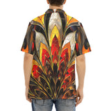 Hawaiian Shirt Stained Glass Art