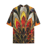 Hawaiian Shirt Stained Glass Art