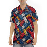 Men's Polo Shirt Colorful Ropes