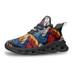 Sports Mesh Sneakers Colorful Ropes