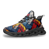 Sports Mesh Sneakers Colorful Ropes