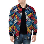 Bomber Jacket Colorful Ropes