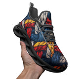 Sports Mesh Sneakers Colorful Ropes