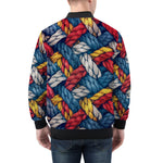 Bomber Jacket Colorful Ropes