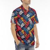 Men's Polo Shirt Colorful Ropes