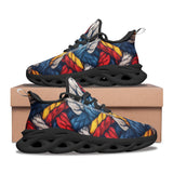 Sports Mesh Sneakers Colorful Ropes