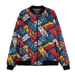 Bomber Jacket Colorful Ropes