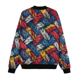 Bomber Jacket Colorful Ropes