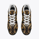 Air Cushion Sneakers Golden Woven Pattern