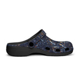 Classic Clogs Gothic Dark Blue Butterflies