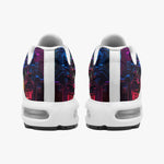 Air Cushion Sneakers Neon Light Digital Art