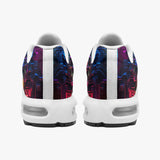 Air Cushion Sneakers Neon Light Digital Art