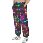 Men's Sweatpants Neon Light Digital Art