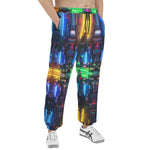 Men's Sweatpants Neon Light Digital Art