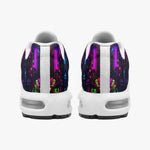 Air Cushion Sneakers Neon Light Digital Art