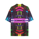 Hawaiian Shirt Neon Light Digital Art