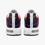 Air Cushion Sneakers Neon Light Digital Art