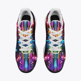 Air Cushion Sneakers Neon Light Digital Art