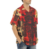 Hawaiian Shirt Ancient Mayan Artwork