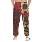 Men's Sweatpants Ancient Mayan Artwork