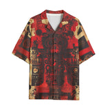 Hawaiian Shirt Ancient Mayan Artwork