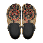 Classic Clogs Ancient Aztec Artwork