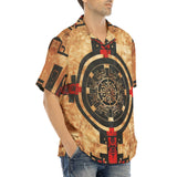 Hawaiian Shirt Ancient Mayan Artwork