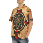 Hawaiian Shirt Ancient Mayan Artwork