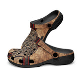 Classic Clogs Ancient Aztec Artwork