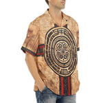 Hawaiian Shirt Ancient Aztec Artwork