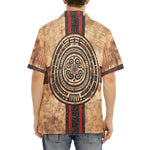 Hawaiian Shirt Ancient Aztec Artwork