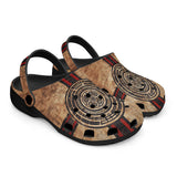 Classic Clogs Ancient Aztec Artwork