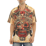 Hawaiian Shirt Ancient Mayan Artwork