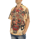 Hawaiian Shirt Ancient Mayan Artwork