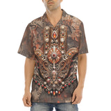 Hawaiian Shirt Hamsa Hand Ornamental Jewels