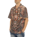 Hawaiian Shirt Hamsa Hand Ornamental Jewels