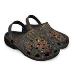 Classic Clogs Hamsa Hand with Colorful Gems