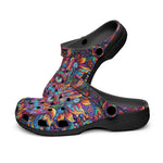 Classic Clogs Hamsa Hand Psychedelic Colors