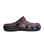 Classic Clogs Hamsa Hand Psychedelic Colors